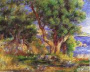 Landscape on the Coast near Menton Pierre Renoir